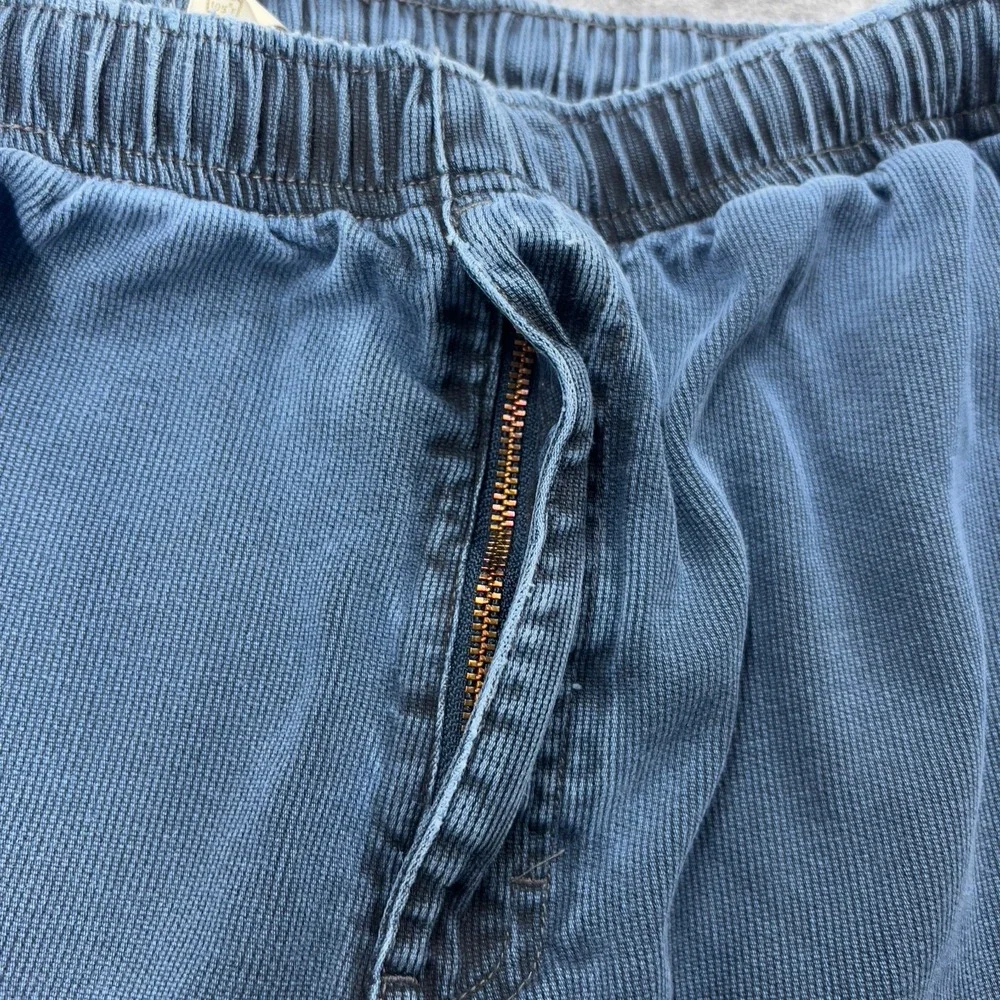 The Territory Ahead Pants Mens Large Blue Straight Drawstring Chord Casual 32x30